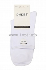 DMDBS носки женские без резинки белые